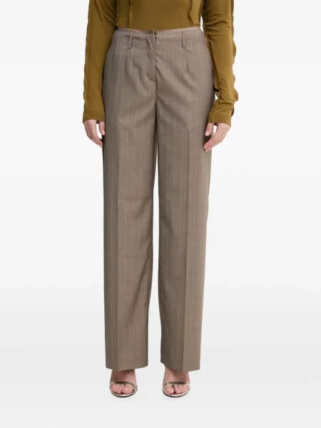 Pantaloni Sisley maro