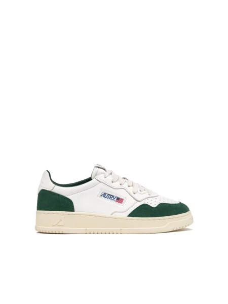 Sneakersy Autry zamszowe białe