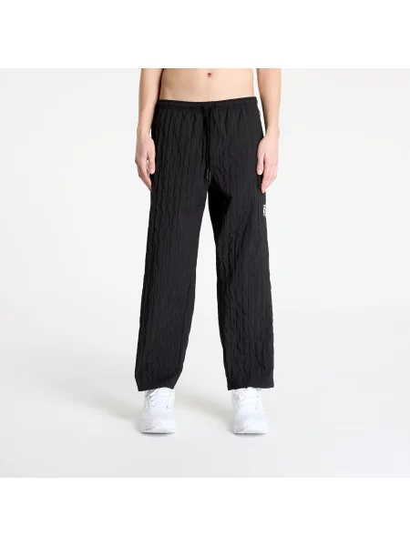 Plisované cargo kalhoty Pleasures černé