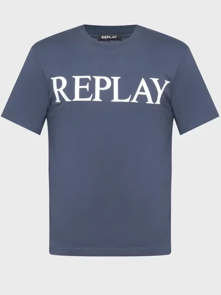 Футболка Replay синя