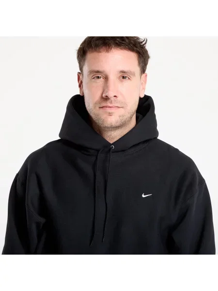 Φούτερ Nike Solo Swoosh Pullover Hoodie Black/ Black/ White L λευκό
