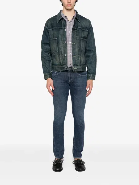 Blugi Dondup cu 5 buzunare albastru