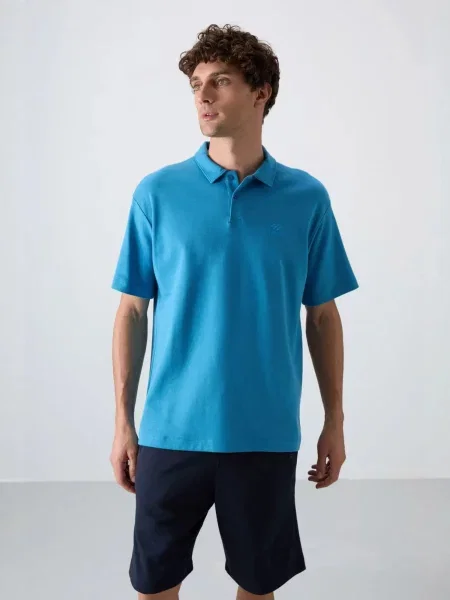 Tommy Life Tričko nebeská modř