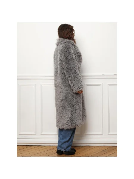 Palton La Modeuse gri