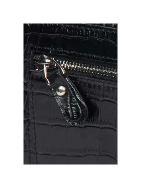 Кожаная сумка Estro черная