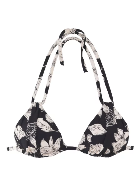 S.Oliver Sutien costum de baie LM negru alb