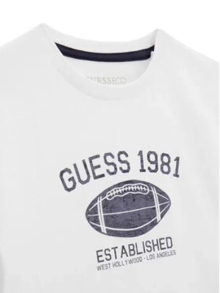 Dětské tričko Guess bílé
