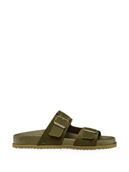 Sandale Geox din piele verde
