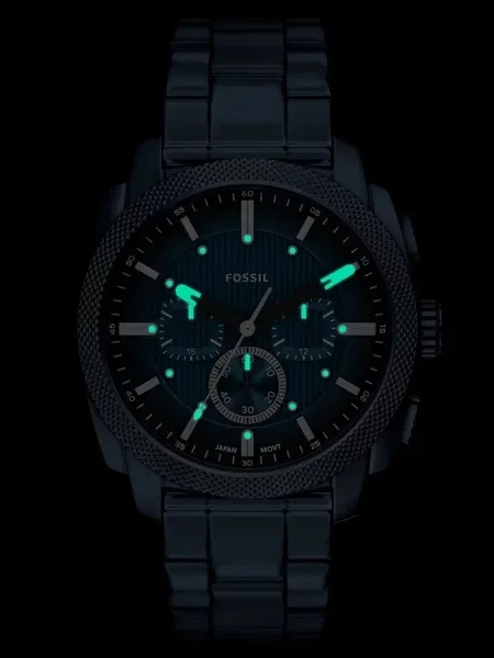 Fossil férfi karóra Machine Chrono fekete