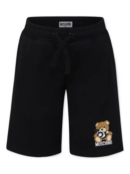 Szorty dziecięce Moschino czarne