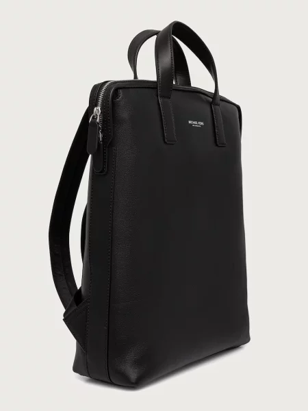 Michael Kors rucsac pentru bărbați din piele NICHOLAS negru