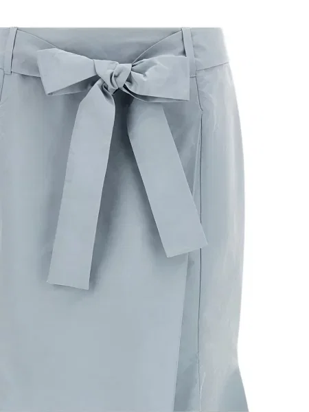 Fusta maxi Pinko cu funde albastru
