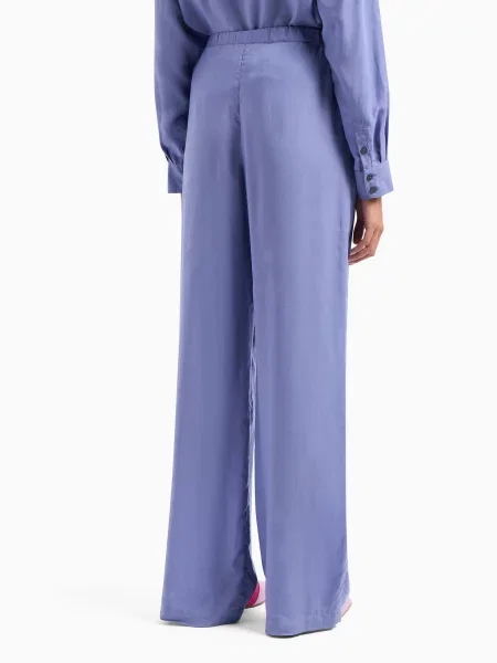 Брюки Emporio Armani голубые