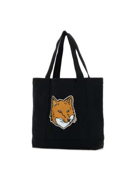 Shopperka Maison Kitsune czarna