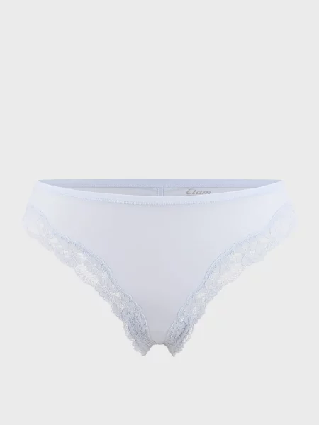 Стрінги Etam без кісточок блакитні