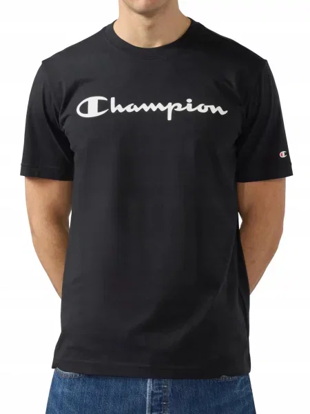 Koszulka Champion Sportowa T-Shirt czarna