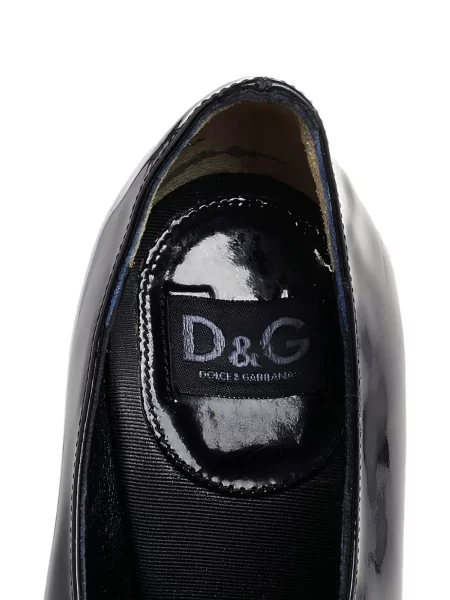 Cizme scurte D&g Preowned cu funde negru