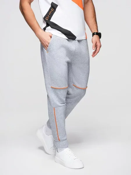 Pantaloni de trening Ombre melange gri