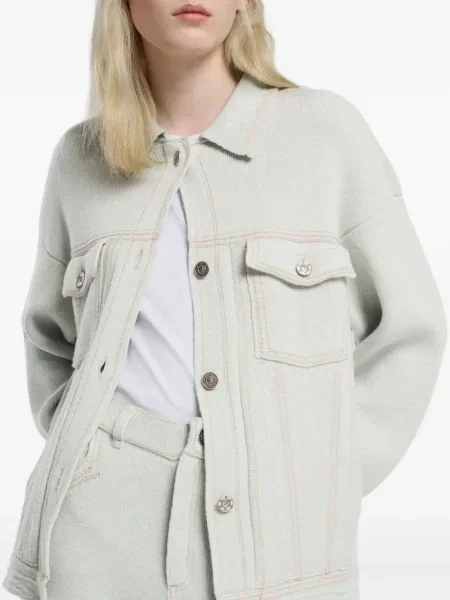 Geacă de blugi Barrie verde