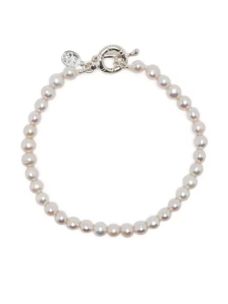 Гривна Dower And Hall с перли бяло