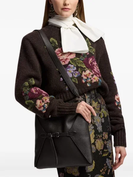 Geantă Ralph Lauren Collection maro