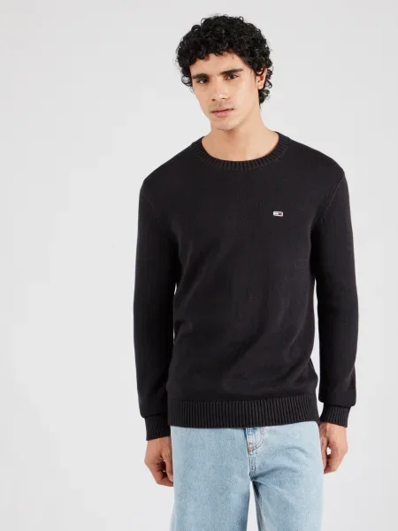 Pulover Tommy Jeans negru