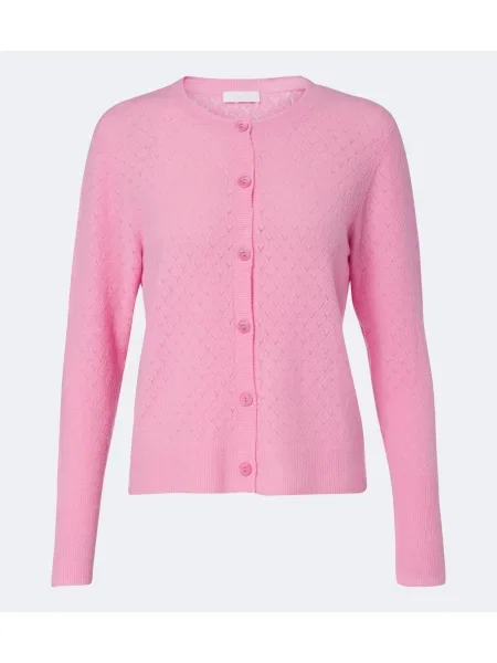 Cardigan Eres de lână roz