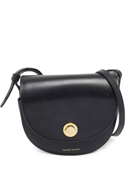 Τσάντα χιαστί Mansur Gavriel μαύρο