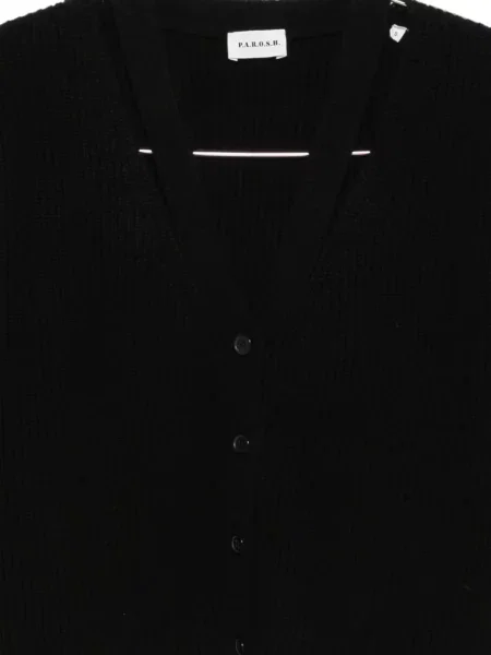 Cardigan P.a.r.o.s.h. tricotate negru