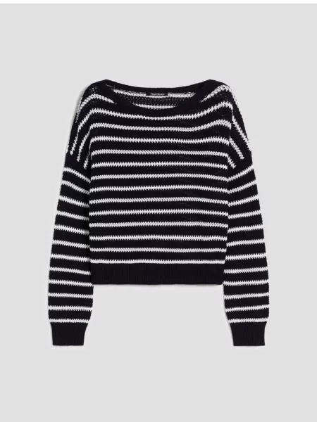 Pulover Pennyblack cu dungi albastru