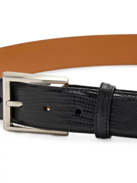 Cu centură curea Magnanni din piele negru
