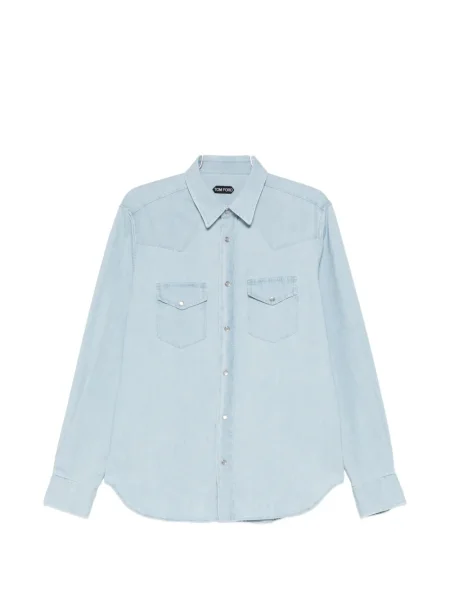 Риза Tom Ford синьо