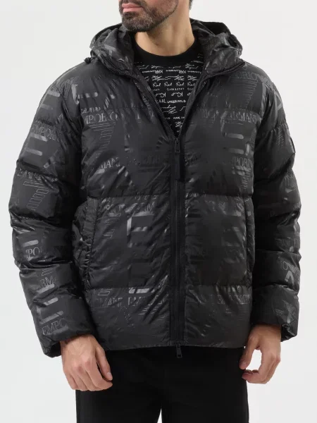 Куртка Ea7 Emporio Armani чорна