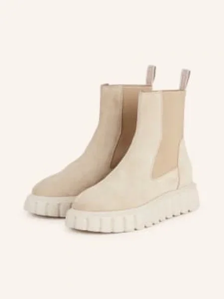 Chelsea boots Voile Blanche béžové