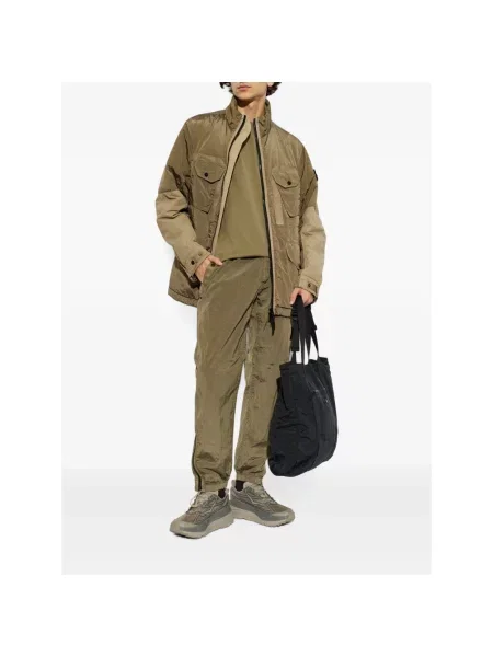 Koszulka Stone Island z kamieniami zielona