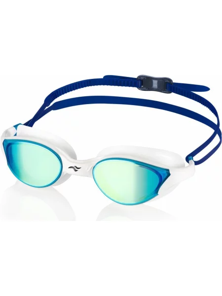 AQUA-SPEED plavecké okuliare Vortex Mirror bielo-modré modrá