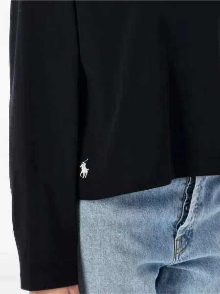 Lung top Polo Ralph Lauren negru
