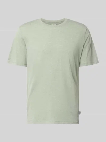 T-shirt o kroju regular fit z mieszanki bawełny model Organic' Jack & Jones miętowa
