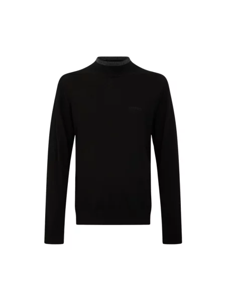 Sweter Iceberg wełniany czarny