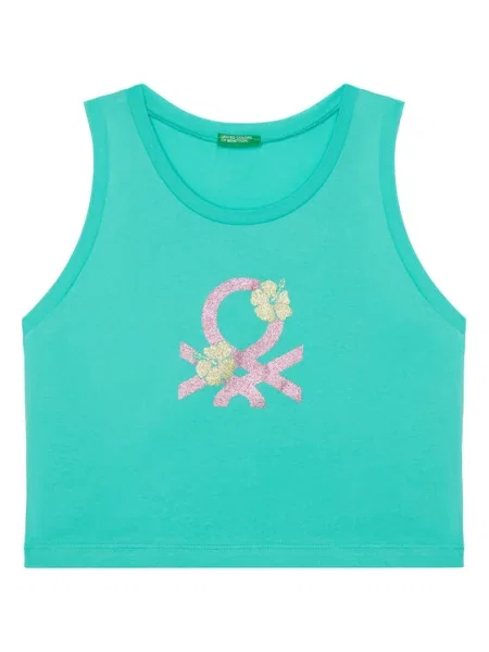 Топ United Colors Of Benetton зеленый