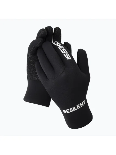 Cressi Resilient 2 mm-es neoprén kesztyű fekete. Méret: S fekete