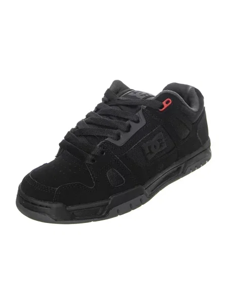Sneakersy Dc Shoes skórzane czarne