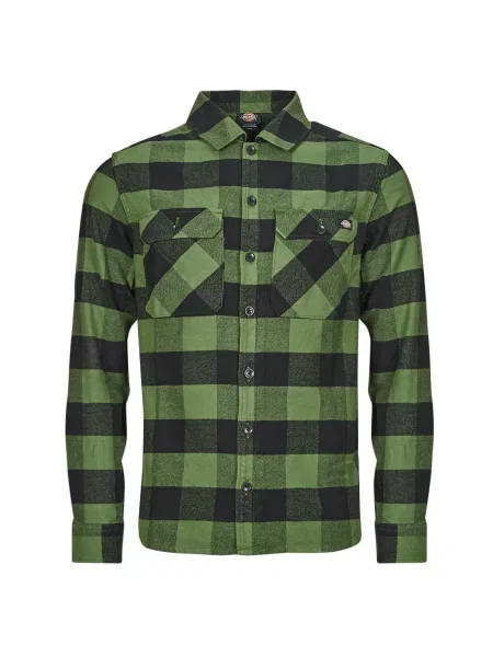 Srajca Dickies z dolgimi rokavi zelena