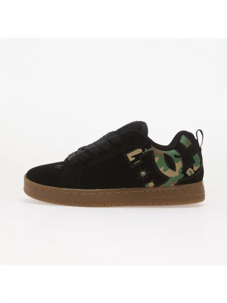 Сникърси DC Court Graffik Black/ Black/ Gum EUR 44 черно