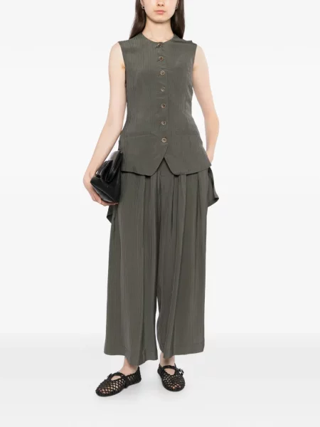 Pantaloni Uma Wang gri