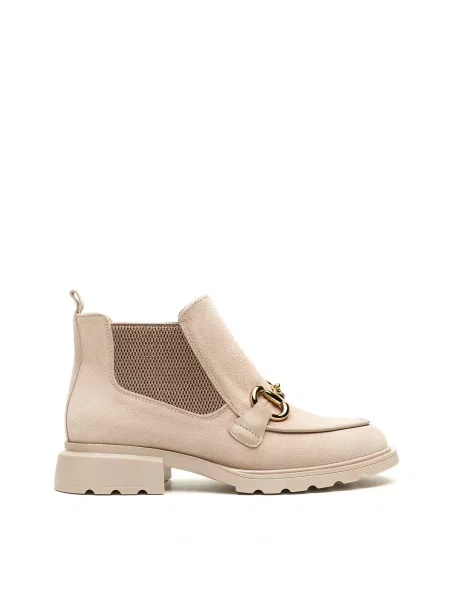 Ботинки челси Alex Bell бежевые