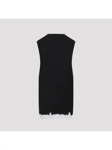 Sukienka mini Mm6 Maison Margiela czarna
