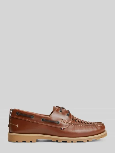 Półbuty Tommy Hilfiger brązowe