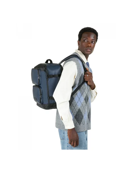 EASTPAK Batoh Tecnum Cabin námornícka modrá čierna
