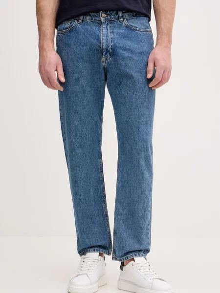 United Colors of Benetton kavbojke relaxed kroja modra